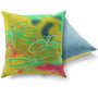 Aberto Design Cojín Multicolor 43 x 43 cm